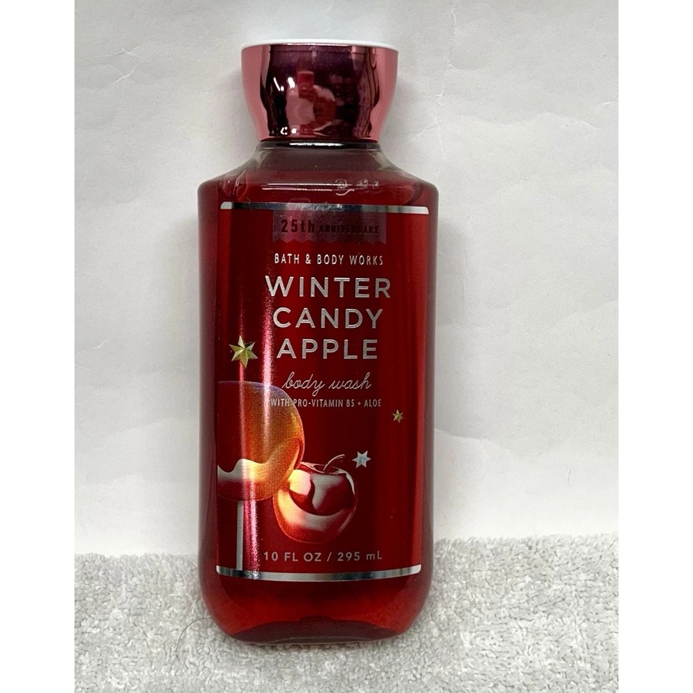 Bath & Body Works Winter Candy Apple Body Wash 10fl.oz.(JC)